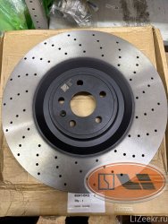 Передний тормозной диск Brembo zeekr 001/009 оригинал