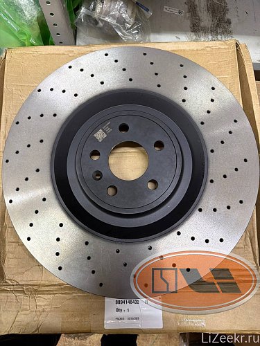 Передний тормозной диск Brembo zeekr 001/009 оригинал